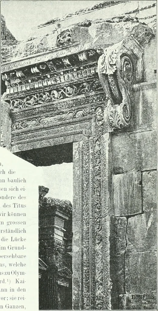 An illustration from Weltgeschichte der Kunst bis zur Erbauung der Sophienkirche, 1888, leaf 444