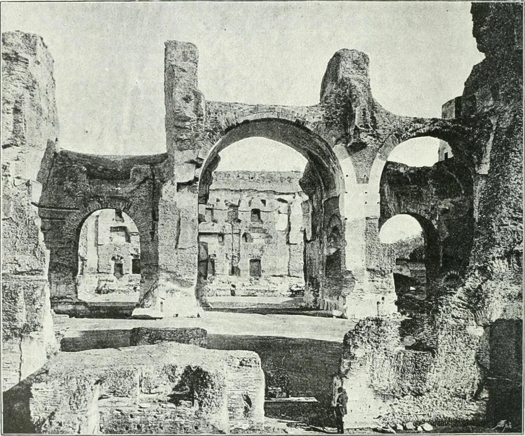 An illustration from Weltgeschichte der Kunst bis zur Erbauung der Sophienkirche, 1888, leaf 447