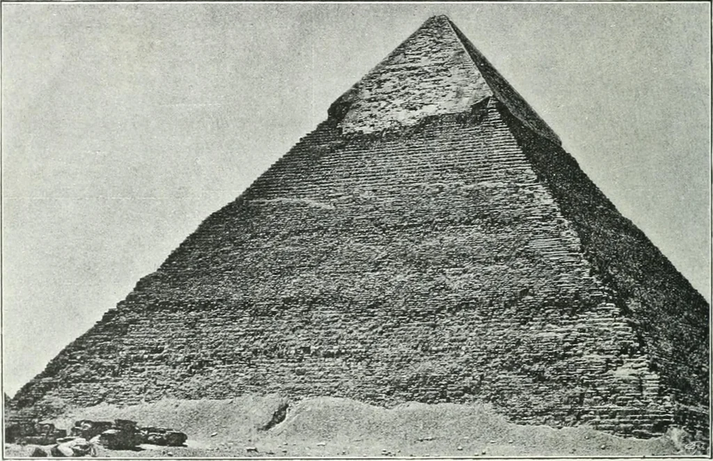 An illustration from Weltgeschichte der Kunst bis zur Erbauung der Sophienkirche, 1888, leaf 45
