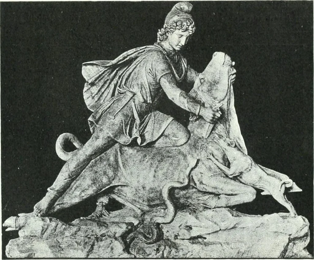 An illustration from Weltgeschichte der Kunst bis zur Erbauung der Sophienkirche, 1888, leaf 454