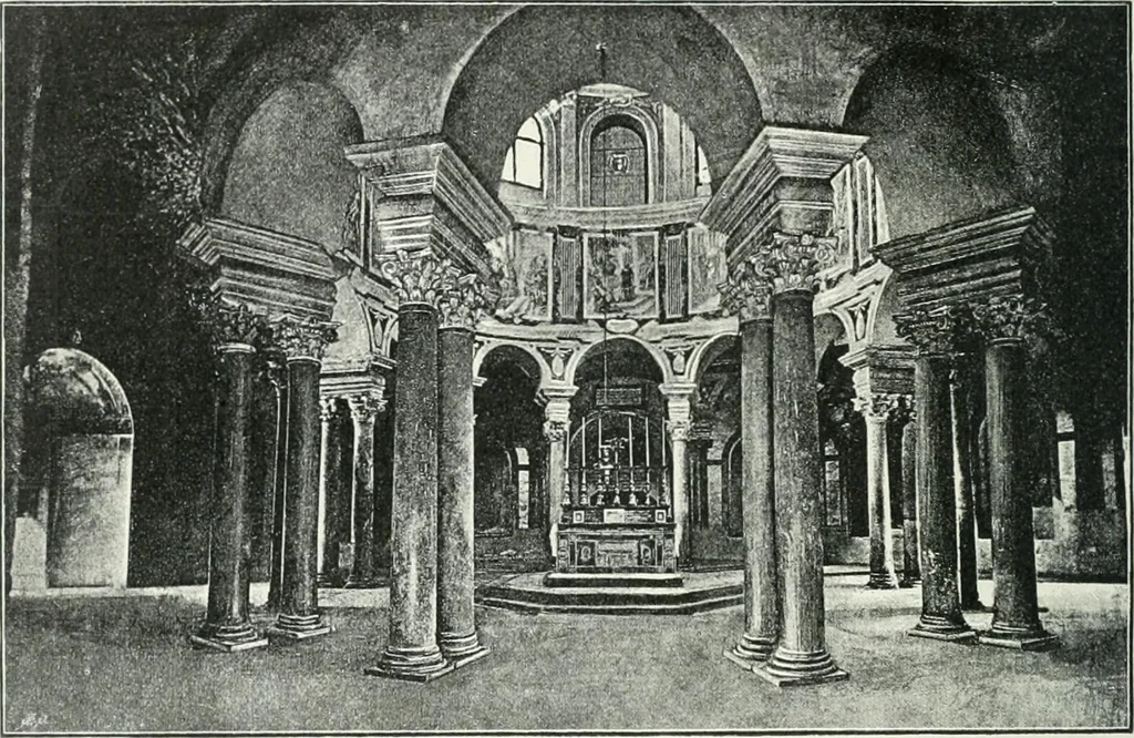 An illustration from Weltgeschichte der Kunst bis zur Erbauung der Sophienkirche, 1888, leaf 471