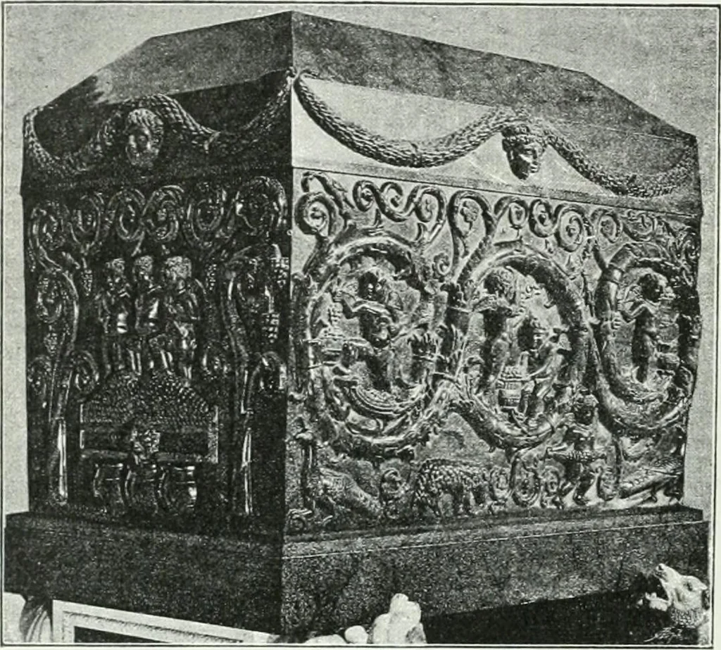 An illustration from Weltgeschichte der Kunst bis zur Erbauung der Sophienkirche, 1888, leaf 473