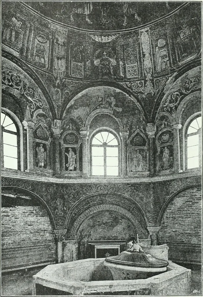 An illustration from Weltgeschichte der Kunst bis zur Erbauung der Sophienkirche, 1888, leaf 474