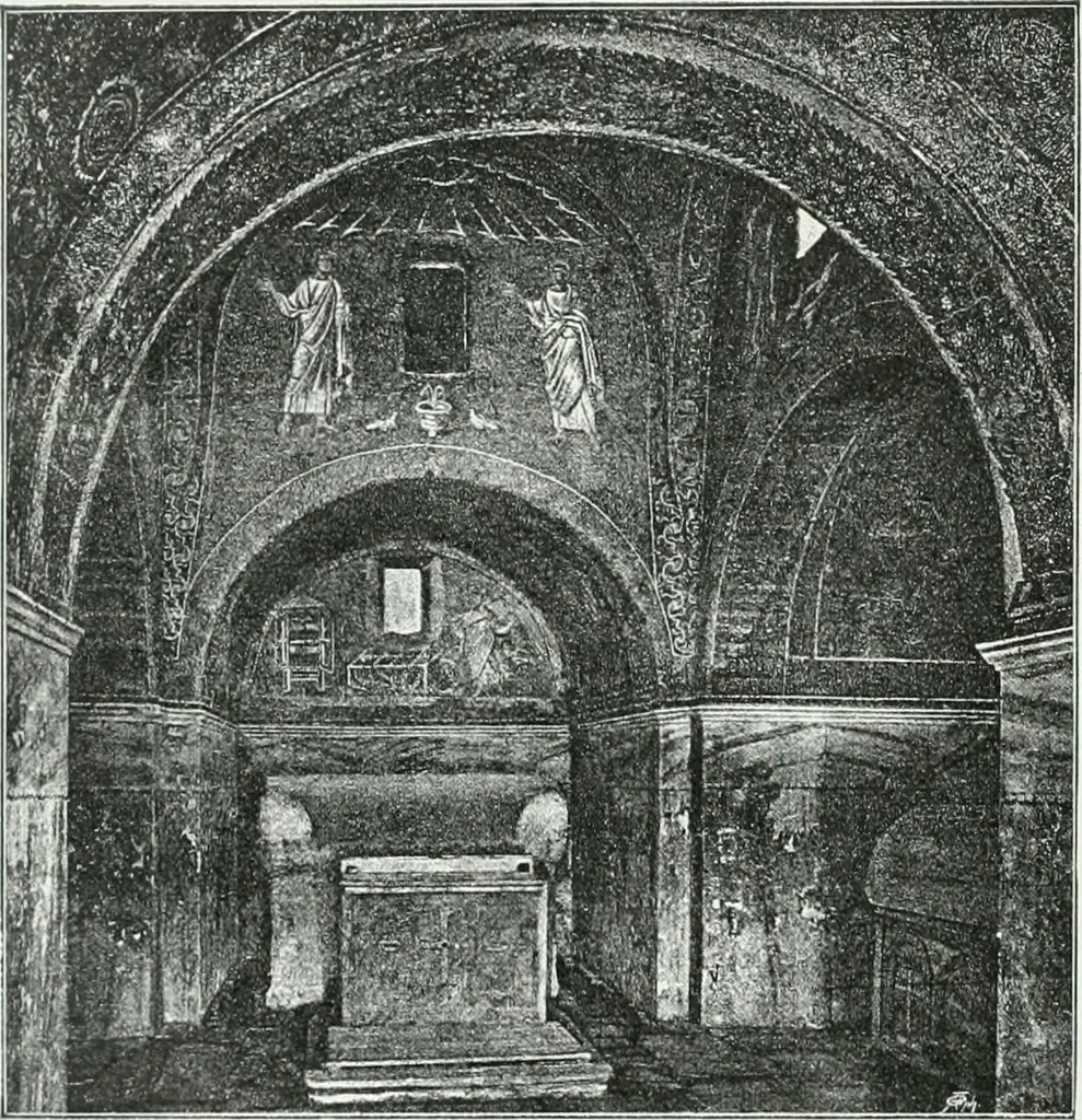 An illustration from Weltgeschichte der Kunst bis zur Erbauung der Sophienkirche, 1888, leaf 475