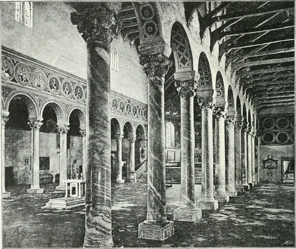 An illustration from Weltgeschichte der Kunst bis zur Erbauung der Sophienkirche, 1888, leaf 477