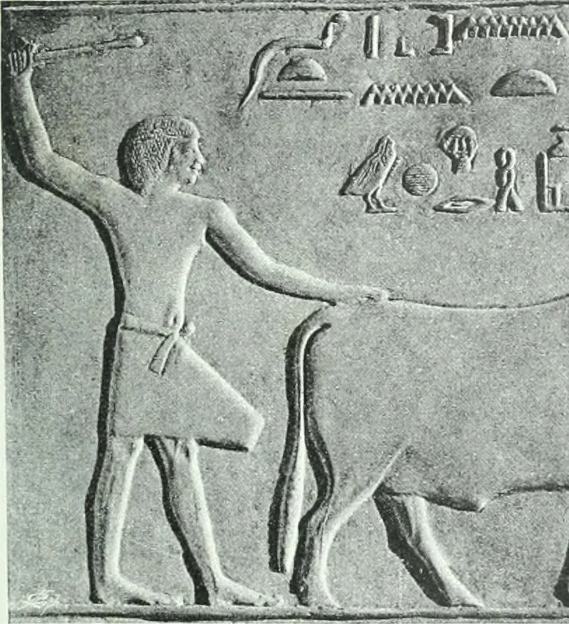 An illustration from Weltgeschichte der Kunst bis zur Erbauung der Sophienkirche, 1888, leaf 48