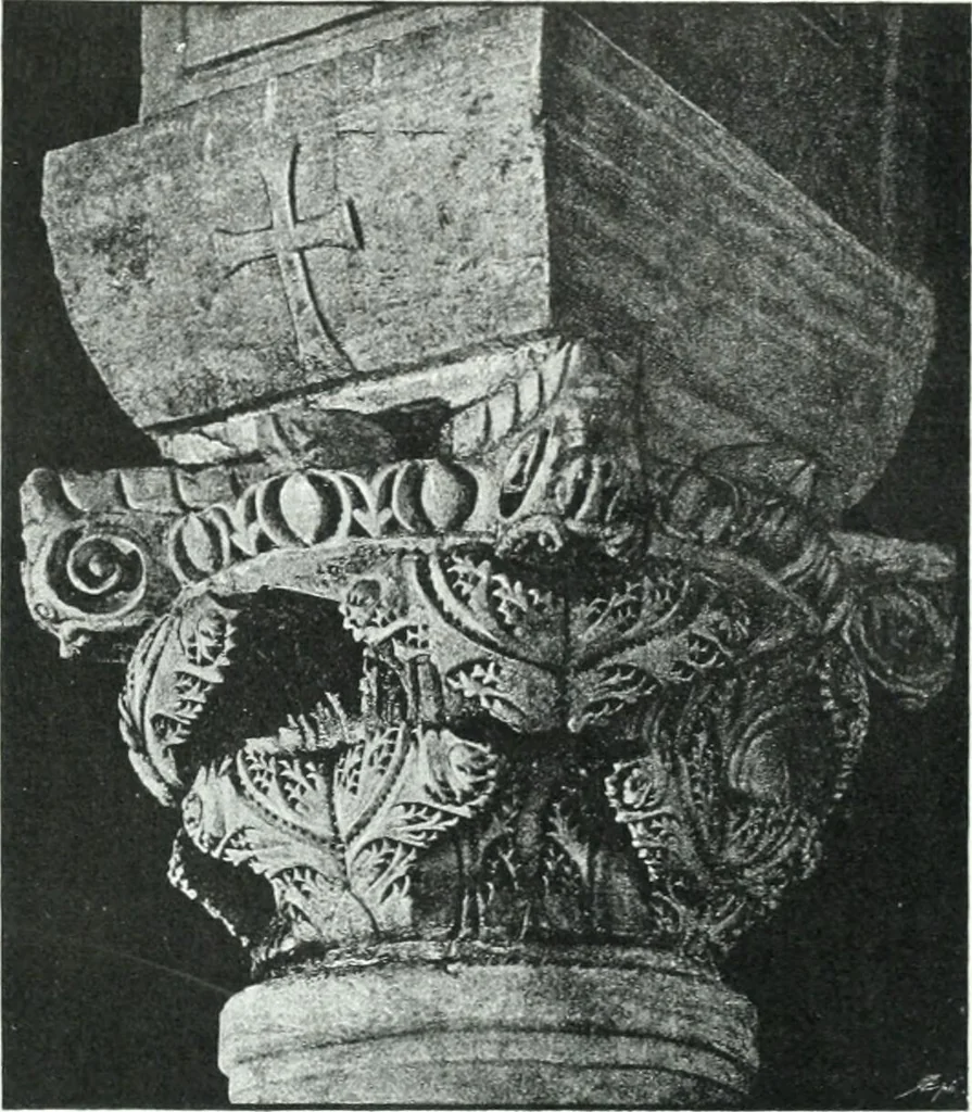 An illustration from Weltgeschichte der Kunst bis zur Erbauung der Sophienkirche, 1888, leaf 486