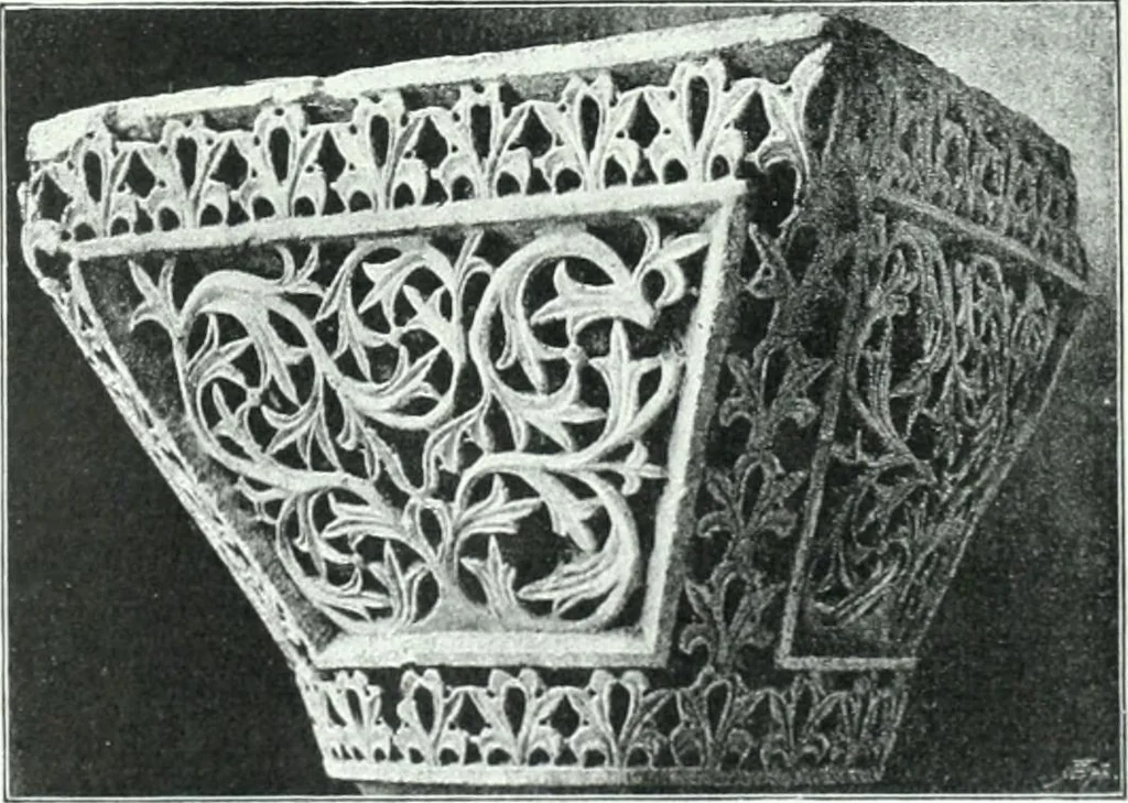 An illustration from Weltgeschichte der Kunst bis zur Erbauung der Sophienkirche, 1888, leaf 486