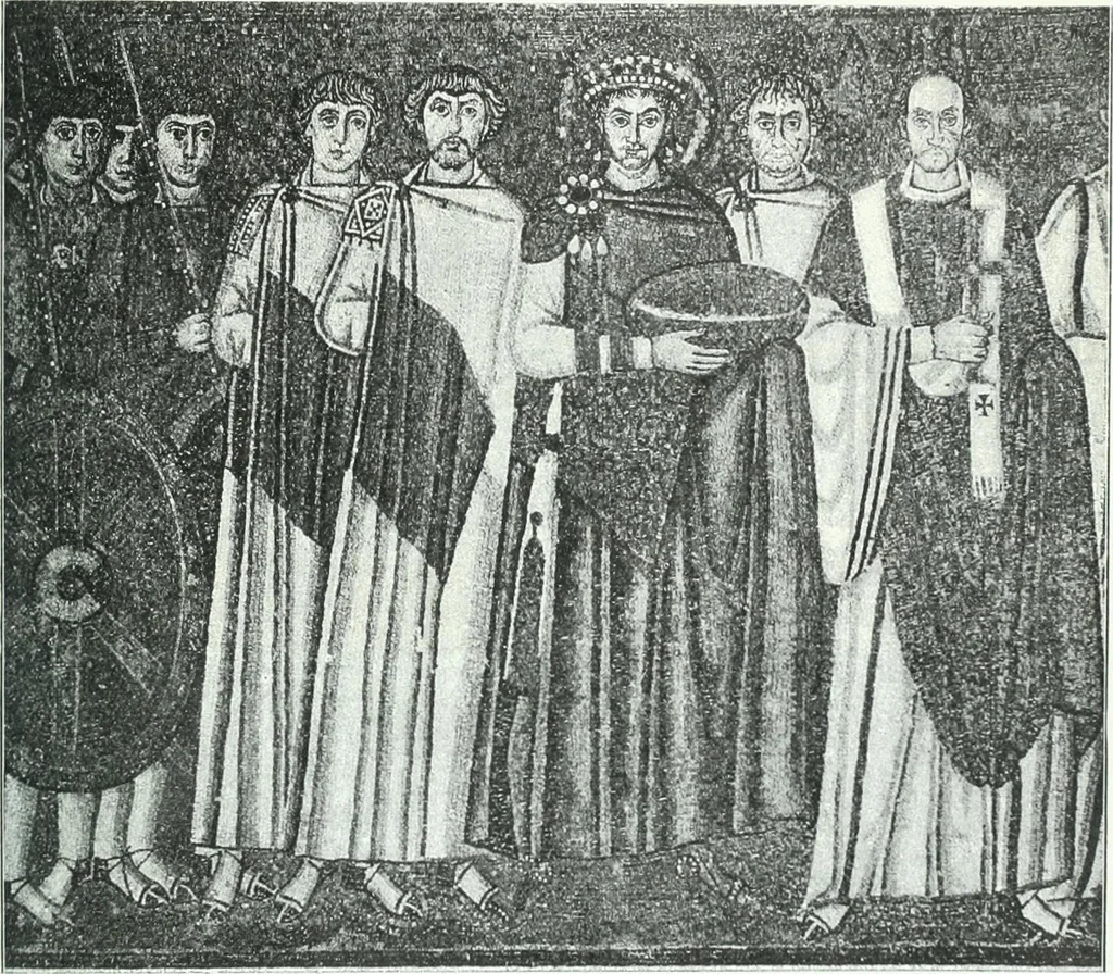 An illustration from Weltgeschichte der Kunst bis zur Erbauung der Sophienkirche, 1888, leaf 492