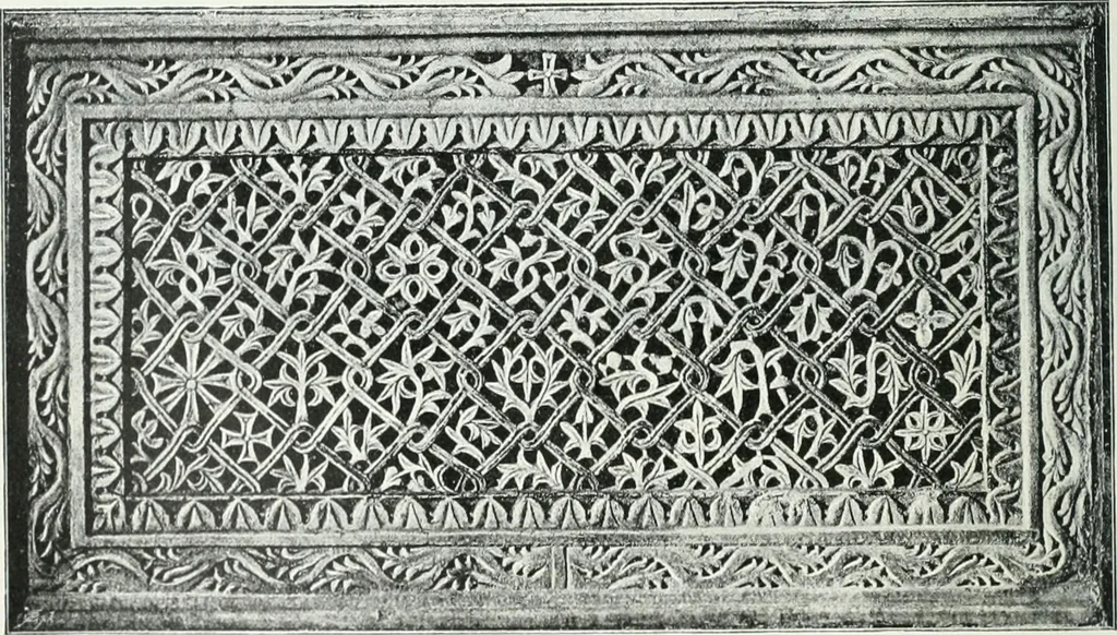 An illustration from Weltgeschichte der Kunst bis zur Erbauung der Sophienkirche, 1888, leaf 493