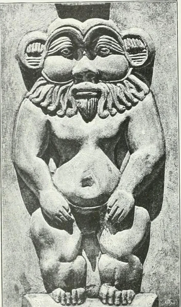 An illustration from Weltgeschichte der Kunst bis zur Erbauung der Sophienkirche, 1888, leaf 55