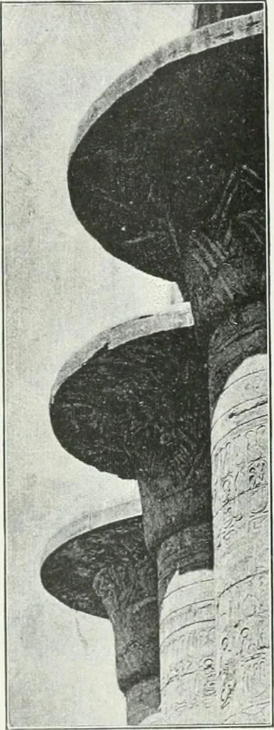 An illustration from Weltgeschichte der Kunst bis zur Erbauung der Sophienkirche, 1888, leaf 73