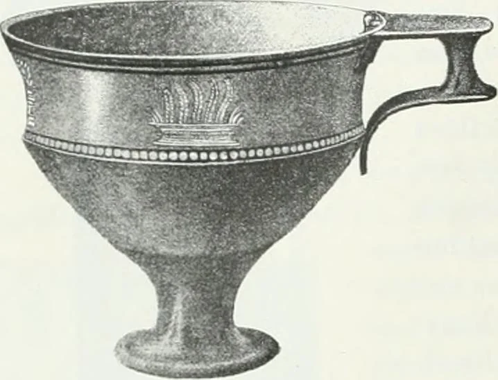 An illustration from Weltgeschichte der Kunst bis zur Erbauung der Sophienkirche, 1888, leaf 75