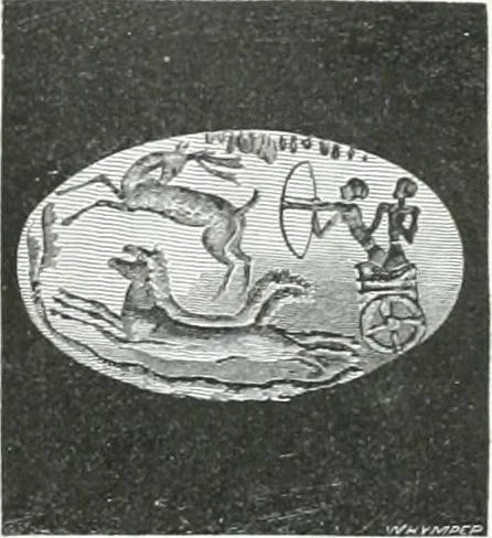An illustration from Weltgeschichte der Kunst bis zur Erbauung der Sophienkirche, 1888, leaf 80