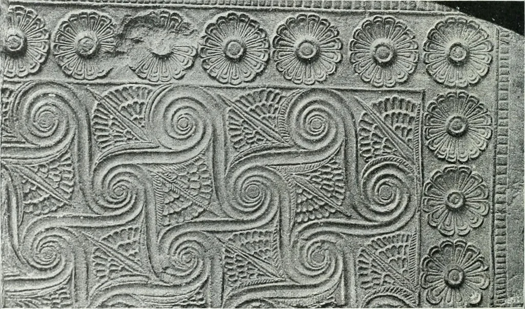 An illustration from Weltgeschichte der Kunst bis zur Erbauung der Sophienkirche, 1888, leaf 81
