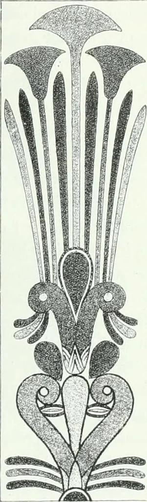 An illustration from Weltgeschichte der Kunst bis zur Erbauung der Sophienkirche, 1888, leaf 82