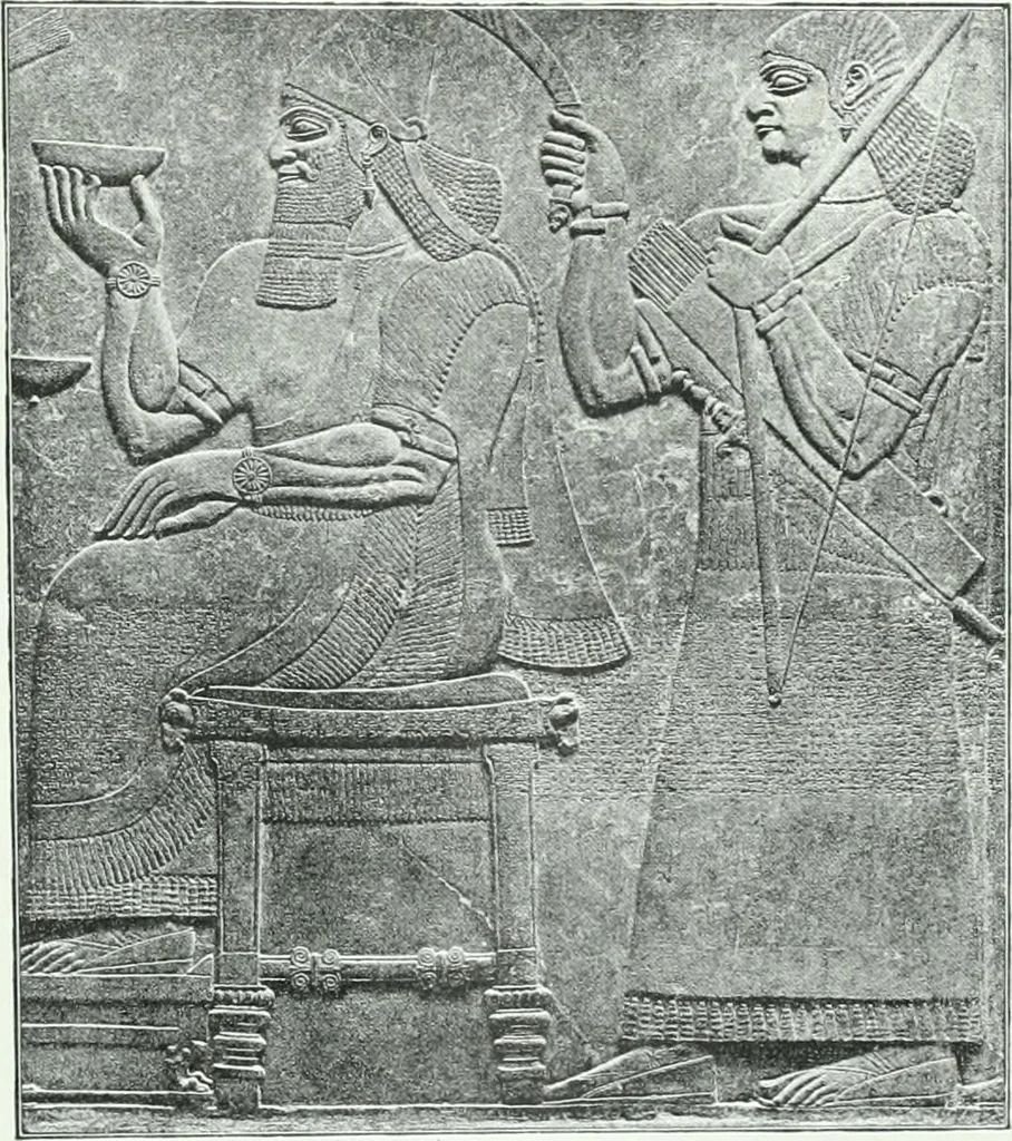 An illustration from Weltgeschichte der Kunst bis zur Erbauung der Sophienkirche, 1888, leaf 94