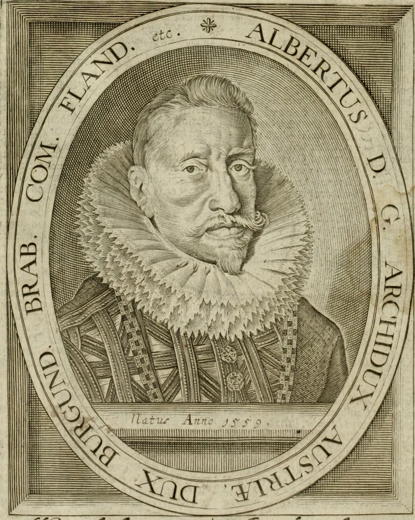 An illustration from Wereld spiegel waer in vertoontword de beschrÿvinge der kÿken staten ..., 1621, leaf 23