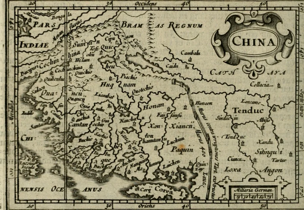 An illustration from Wereld spiegel waer in vertoontword de beschrÿvinge der kÿken staten ..., 1621, leaf 493