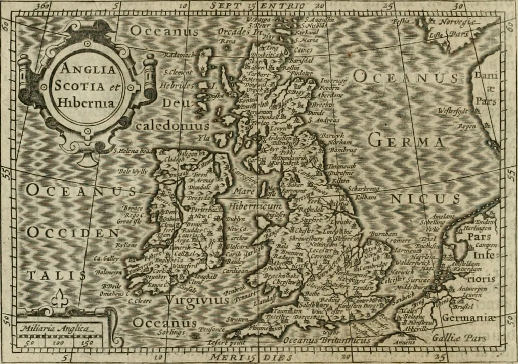 An illustration from Wereld spiegel waer in vertoontword de beschrÿvinge der kÿken staten ..., 1621, leaf 59