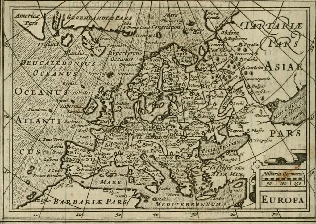 An illustration from Wereld spiegel waer in vertoontword de beschrÿvinge der kÿken staten ..., 1621, leaf 601