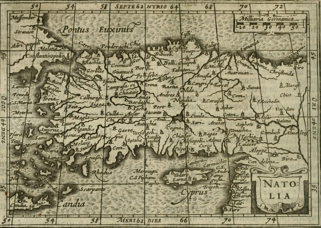 An illustration from Wereld spiegel waer in vertoontword de beschrÿvinge der kÿken staten ..., 1621, leaf 645
