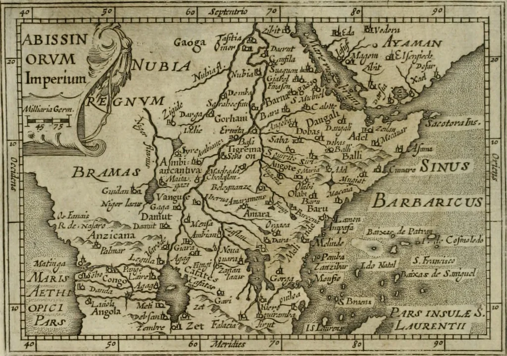 An illustration from Wereld spiegel waer in vertoontword de beschrÿvinge der kÿken staten ..., 1621, leaf 669