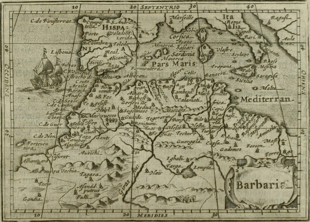 An illustration from Wereld spiegel waer in vertoontword de beschrÿvinge der kÿken staten ..., 1621, leaf 682