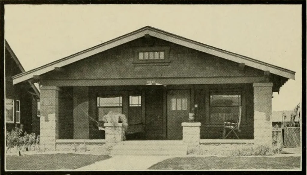 An illustration from West coast bungalows., 1912, leaf 13