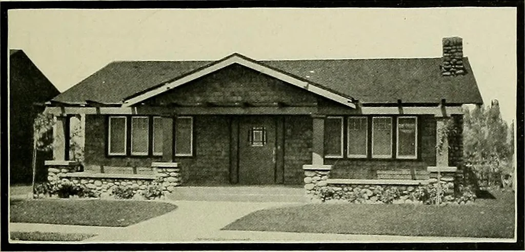 An illustration from West coast bungalows., 1912, leaf 16