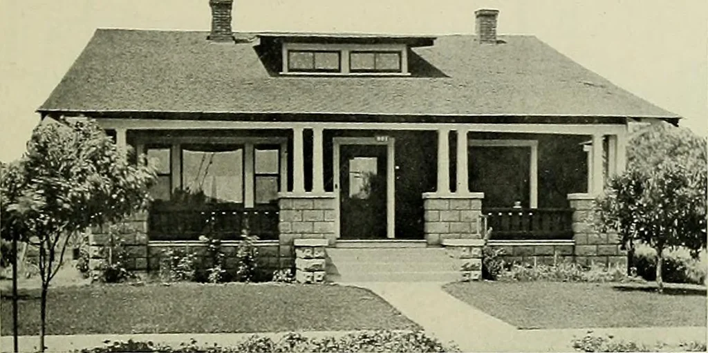 An illustration from West coast bungalows., 1912, leaf 18