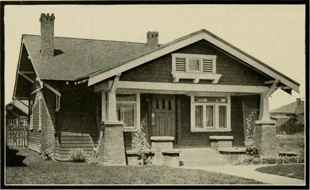 An illustration from West coast bungalows., 1912, leaf 19
