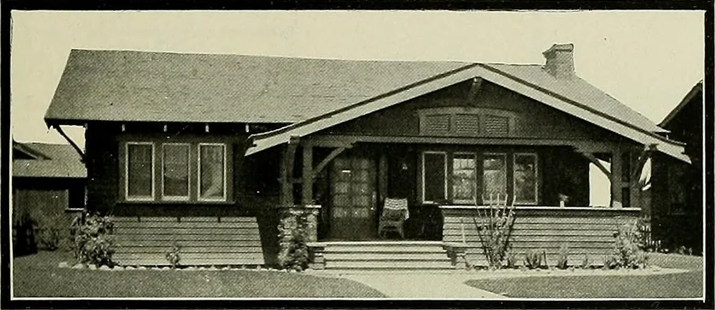 An illustration from West coast bungalows., 1912, leaf 20