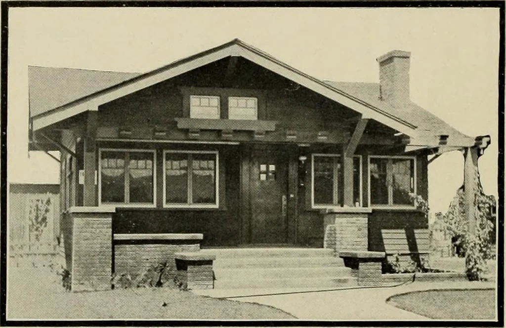 An illustration from West coast bungalows., 1912, leaf 25