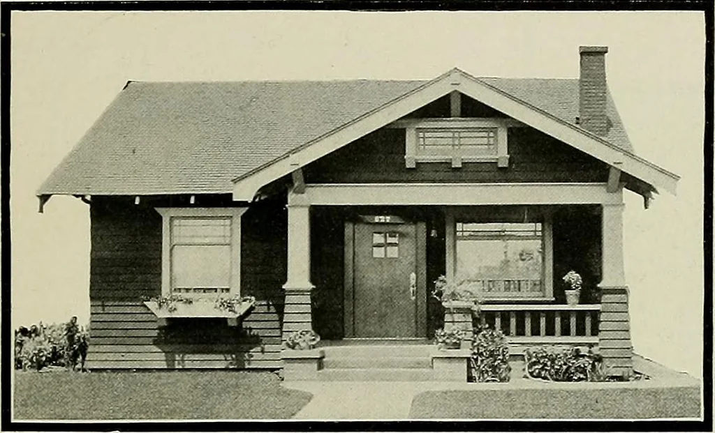 An illustration from West coast bungalows., 1912, leaf 26