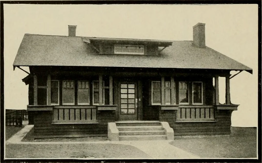 An illustration from West coast bungalows., 1912, leaf 29