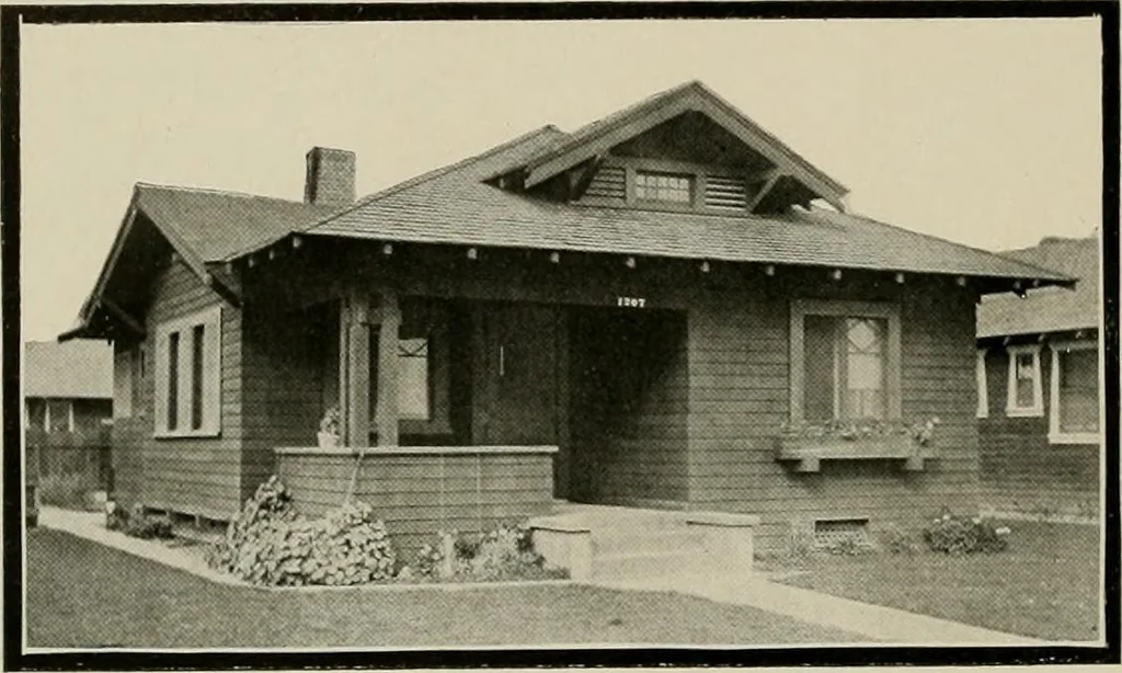 An illustration from West coast bungalows., 1912, leaf 31