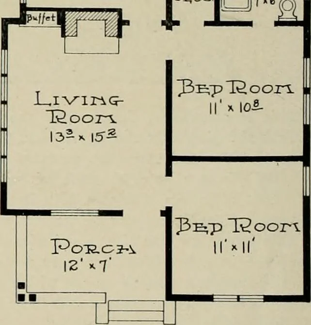 An illustration from West coast bungalows., 1912, leaf 31