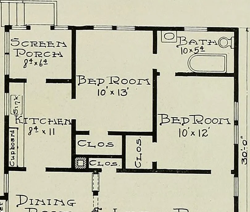 An illustration from West coast bungalows., 1912, leaf 32