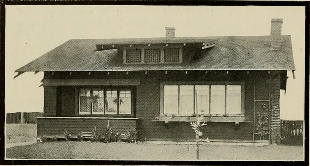 An illustration from West coast bungalows., 1912, leaf 33