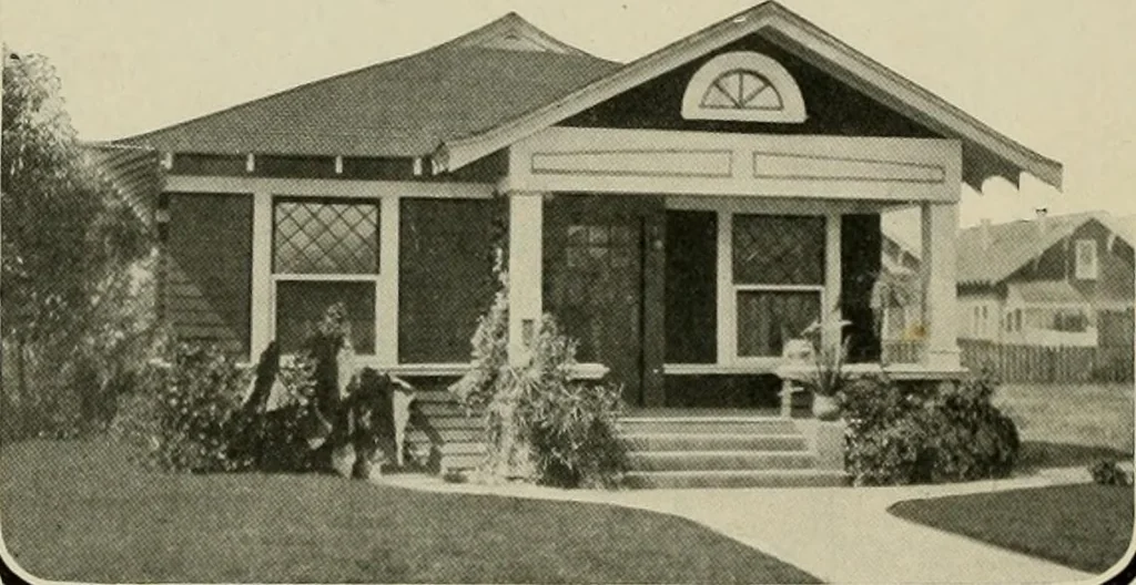 An illustration from West coast bungalows., 1912, leaf 35