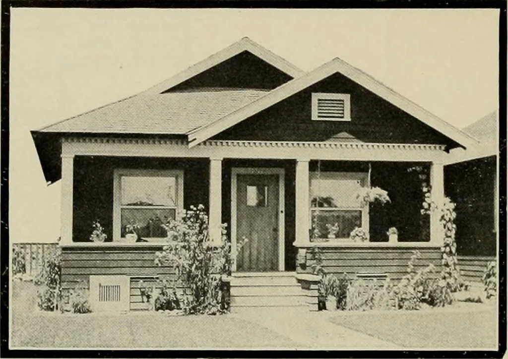 An illustration from West coast bungalows., 1912, leaf 37