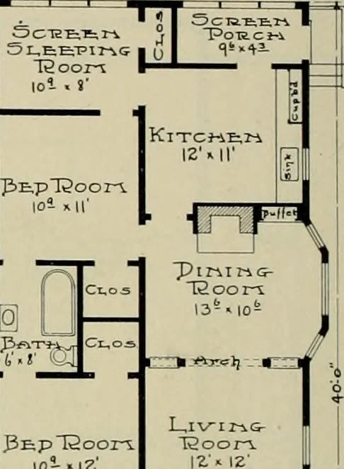An illustration from West coast bungalows., 1912, leaf 39