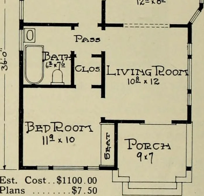 An illustration from West coast bungalows., 1912, leaf 41