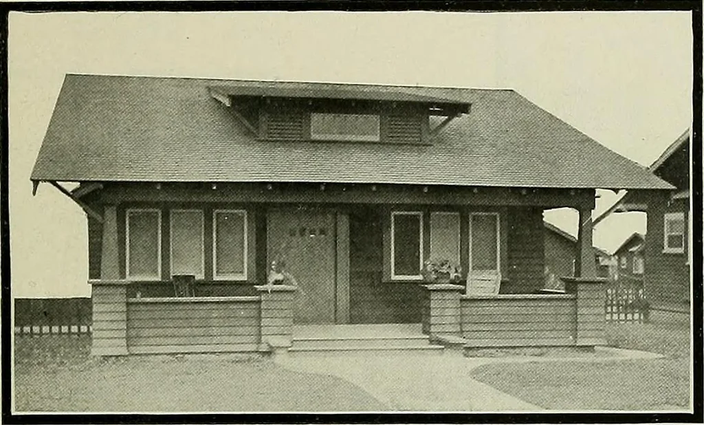 An illustration from West coast bungalows., 1912, leaf 42