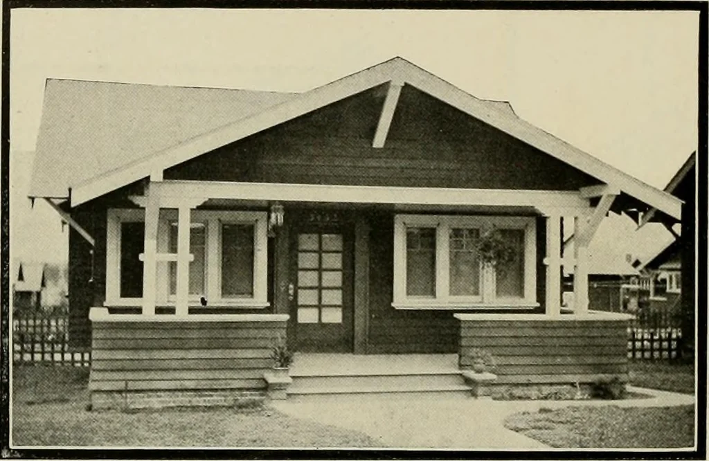 An illustration from West coast bungalows., 1912, leaf 43