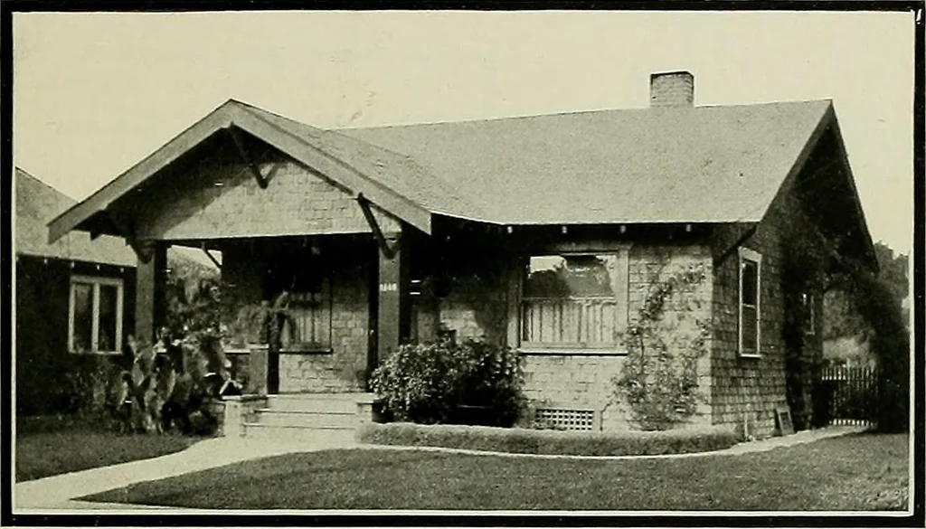 An illustration from West coast bungalows., 1912, leaf 44