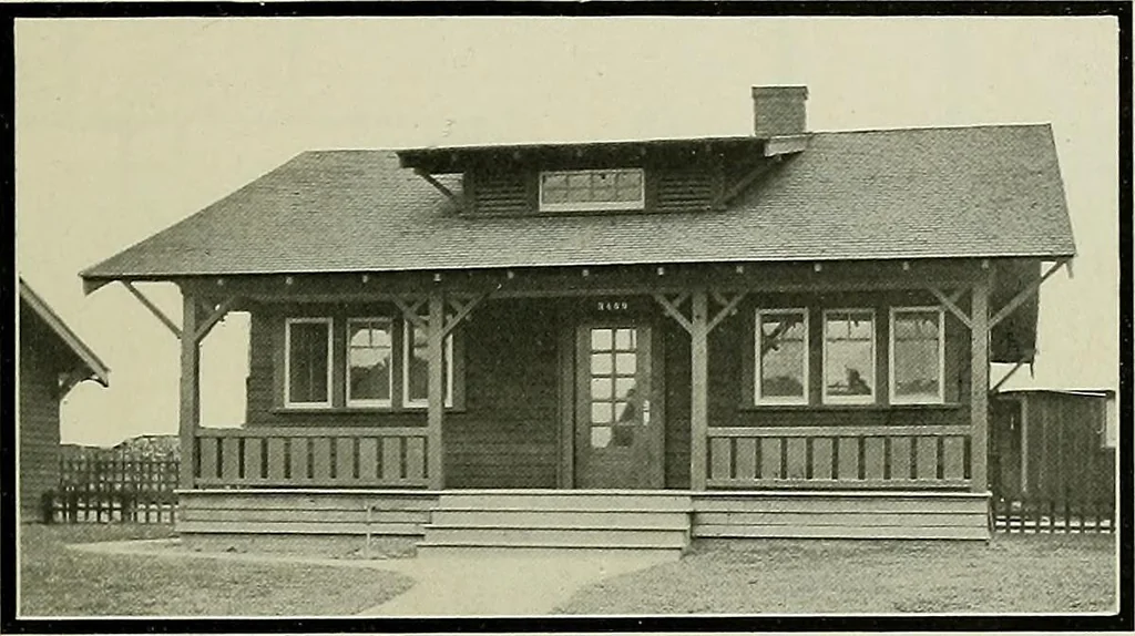 An illustration from West coast bungalows., 1912, leaf 46
