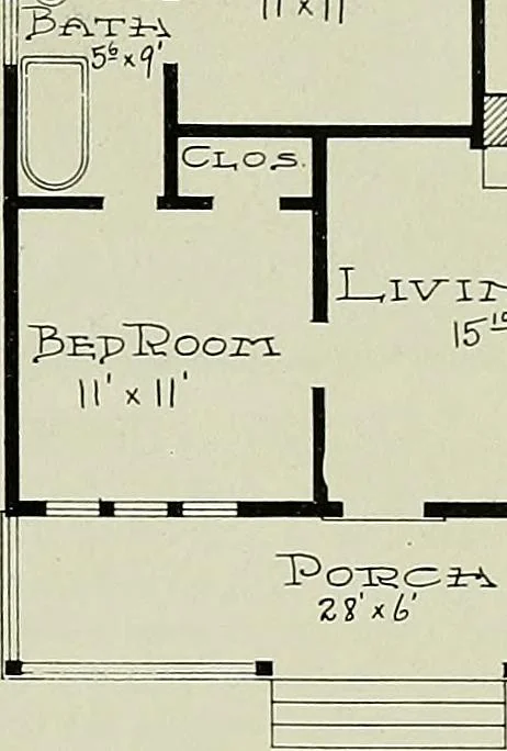 An illustration from West coast bungalows., 1912, leaf 46
