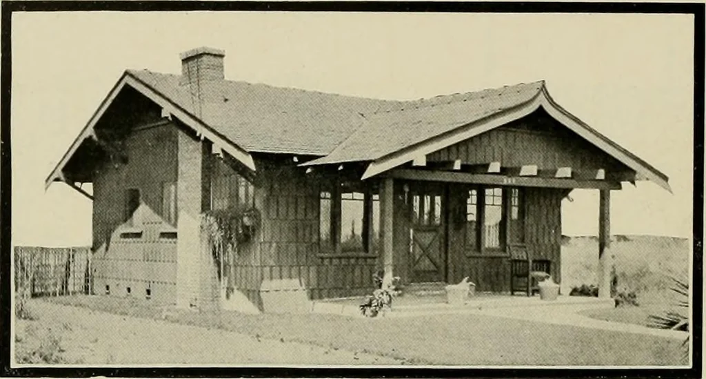 An illustration from West coast bungalows., 1912, leaf 47